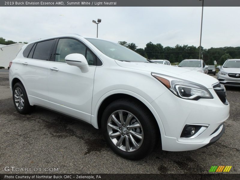 Summit White / Light Neutral 2019 Buick Envision Essence AWD