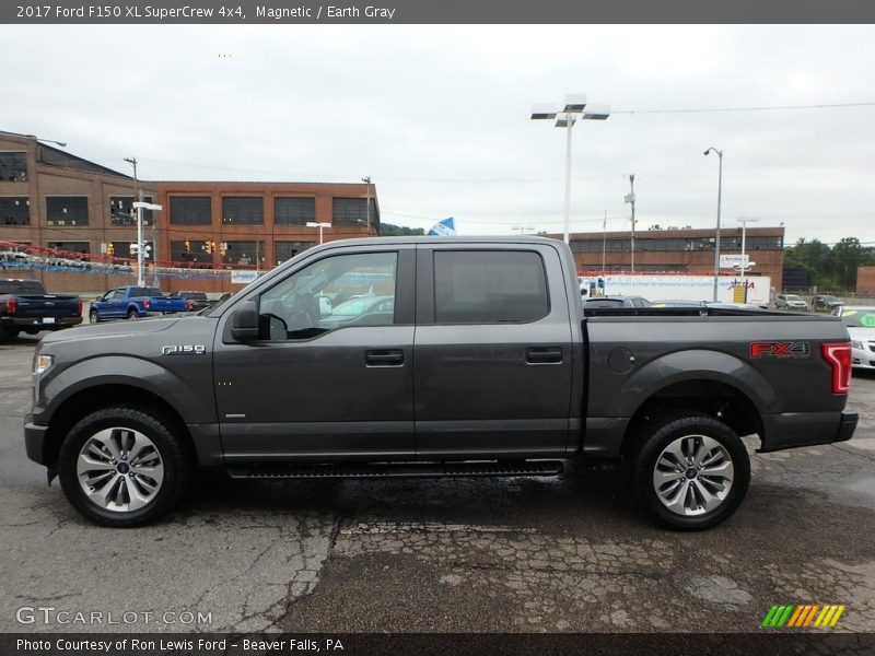 Magnetic / Earth Gray 2017 Ford F150 XL SuperCrew 4x4