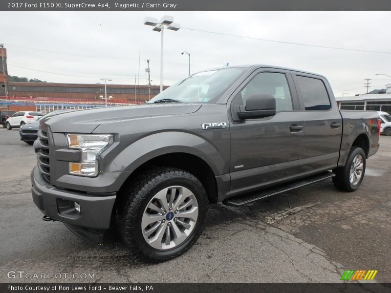 Magnetic / Earth Gray 2017 Ford F150 XL SuperCrew 4x4