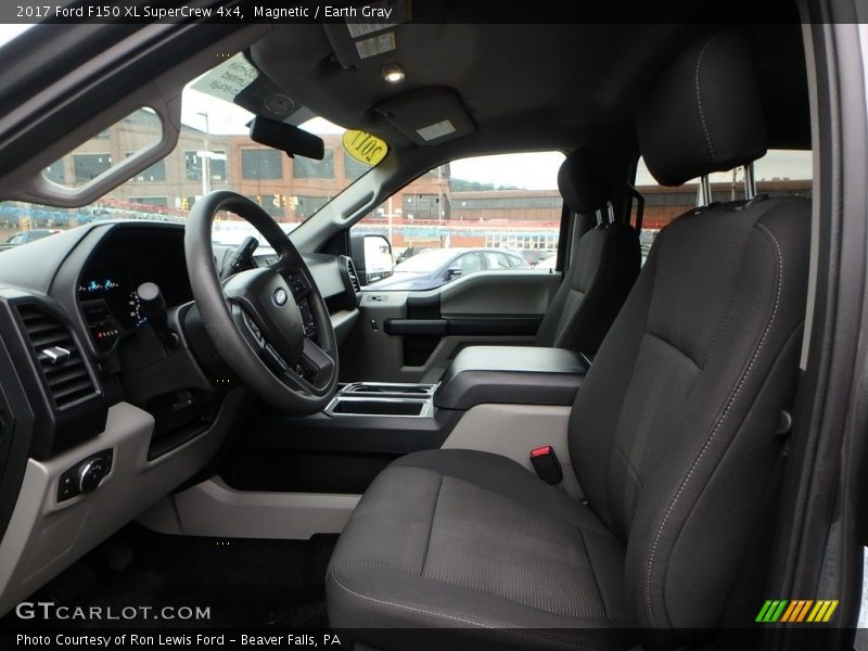 Magnetic / Earth Gray 2017 Ford F150 XL SuperCrew 4x4