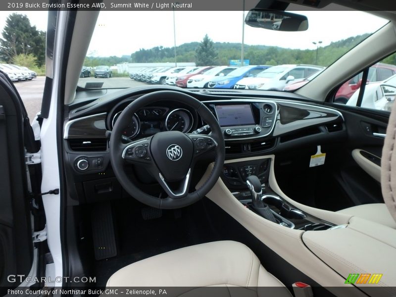 Summit White / Light Neutral 2019 Buick Envision Essence AWD