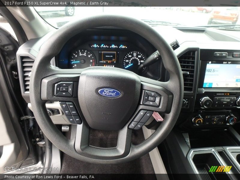 Magnetic / Earth Gray 2017 Ford F150 XL SuperCrew 4x4