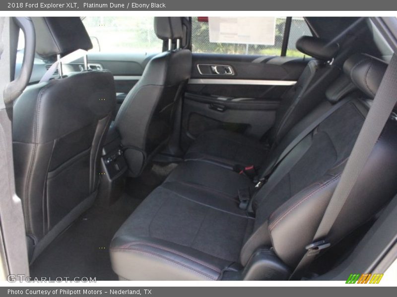 Platinum Dune / Ebony Black 2018 Ford Explorer XLT