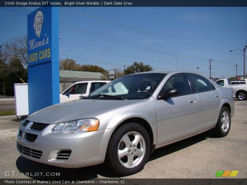 Bright Silver Metallic / Dark Slate Grey 2006 Dodge Stratus SXT Sedan