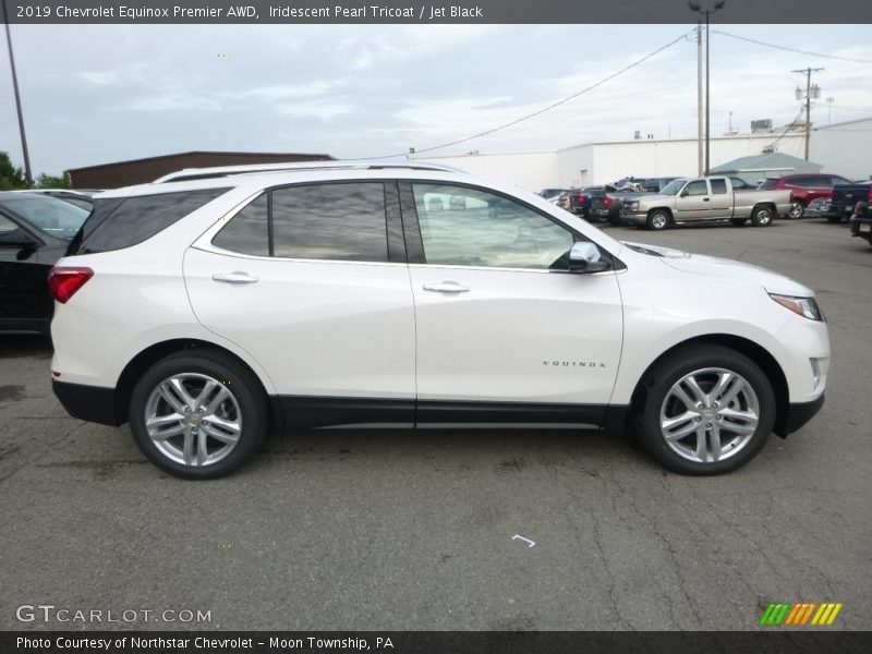 Iridescent Pearl Tricoat / Jet Black 2019 Chevrolet Equinox Premier AWD