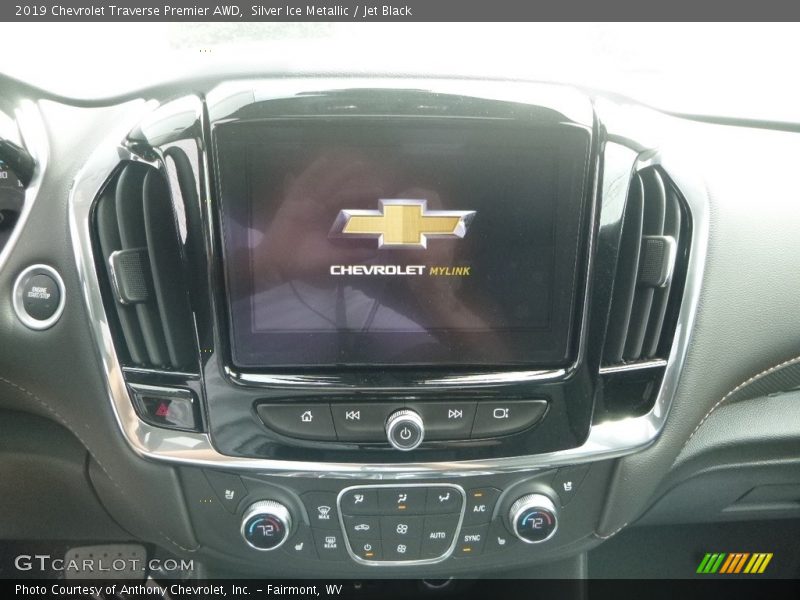 Silver Ice Metallic / Jet Black 2019 Chevrolet Traverse Premier AWD