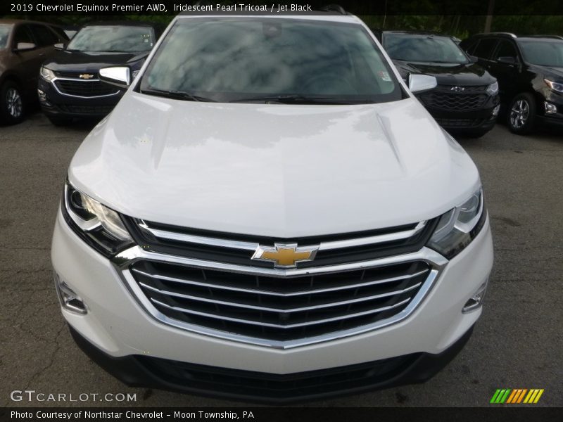 Iridescent Pearl Tricoat / Jet Black 2019 Chevrolet Equinox Premier AWD