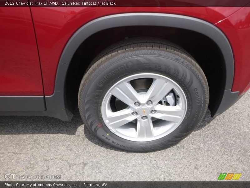 Cajun Red Tintcoat / Jet Black 2019 Chevrolet Trax LT AWD