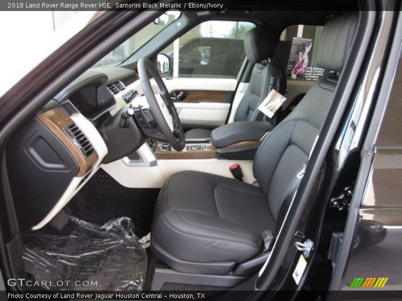  2018 Range Rover HSE Ebony/Ivory Interior