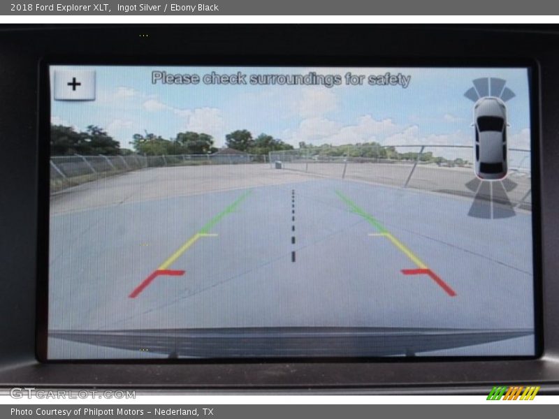 Ingot Silver / Ebony Black 2018 Ford Explorer XLT