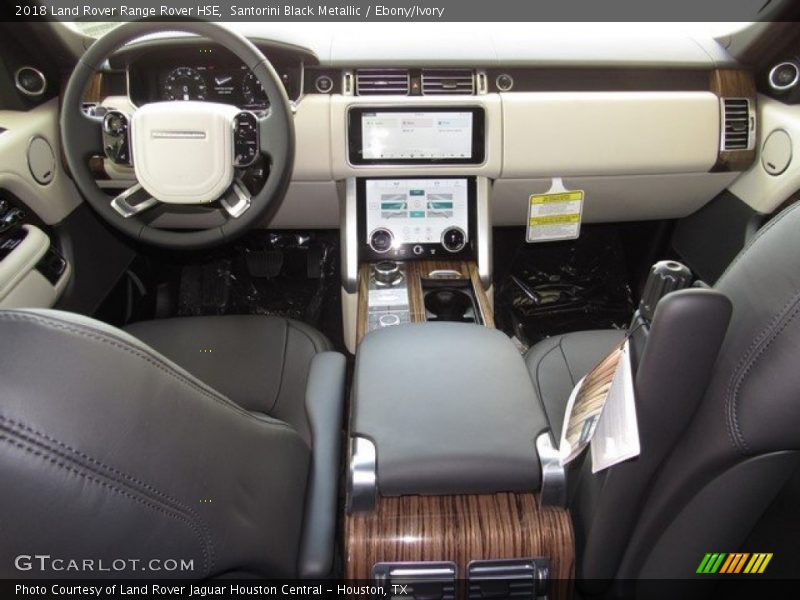 Dashboard of 2018 Range Rover HSE