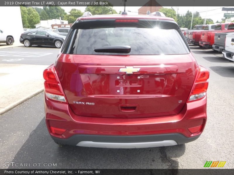 Cajun Red Tintcoat / Jet Black 2019 Chevrolet Trax LT AWD