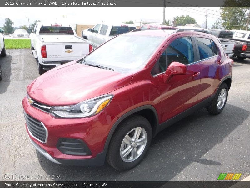 Cajun Red Tintcoat / Jet Black 2019 Chevrolet Trax LT AWD