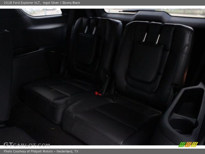 Ingot Silver / Ebony Black 2018 Ford Explorer XLT