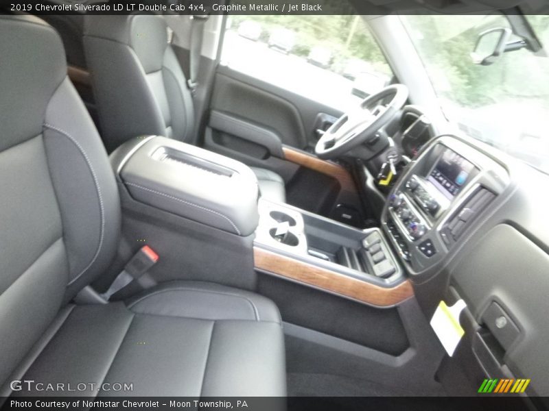 Graphite Metallic / Jet Black 2019 Chevrolet Silverado LD LT Double Cab 4x4