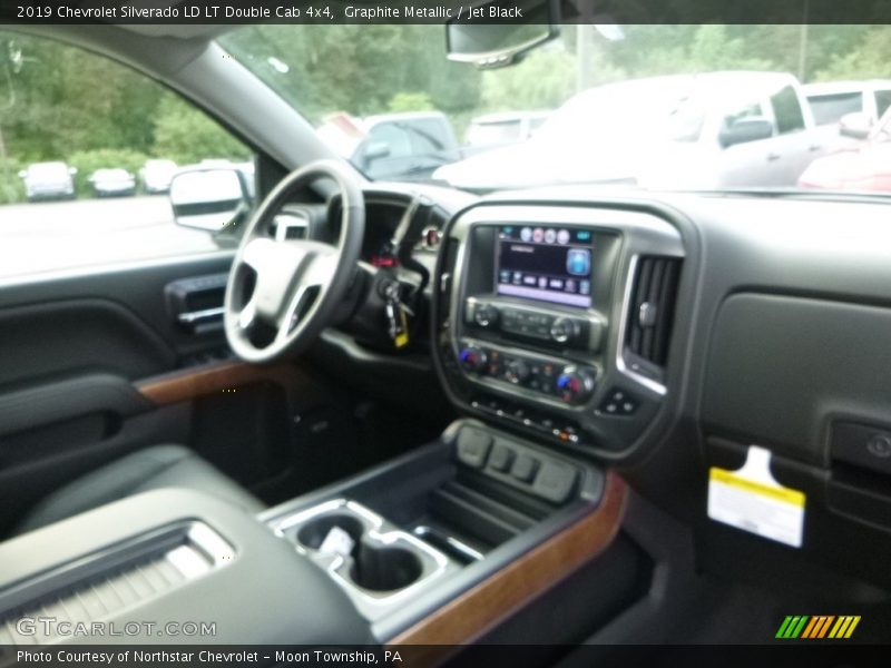 Graphite Metallic / Jet Black 2019 Chevrolet Silverado LD LT Double Cab 4x4