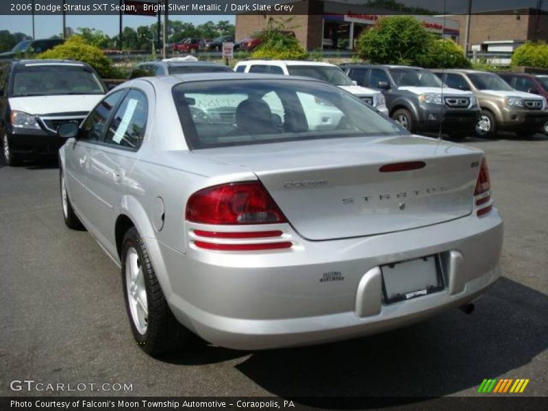 Bright Silver Metallic / Dark Slate Grey 2006 Dodge Stratus SXT Sedan