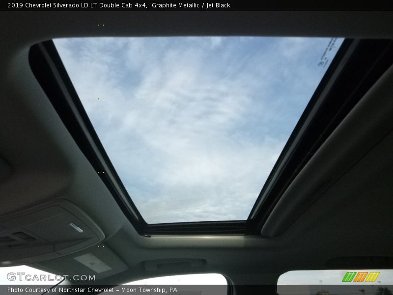 Graphite Metallic / Jet Black 2019 Chevrolet Silverado LD LT Double Cab 4x4