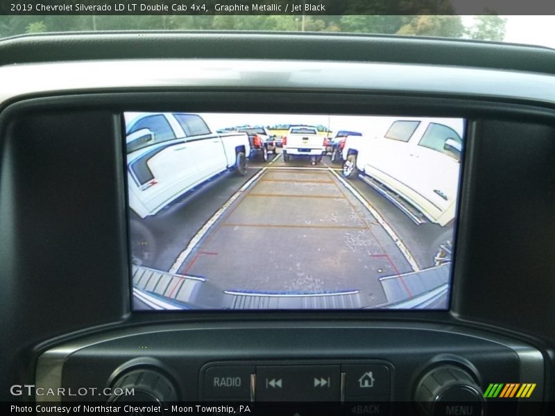 Graphite Metallic / Jet Black 2019 Chevrolet Silverado LD LT Double Cab 4x4