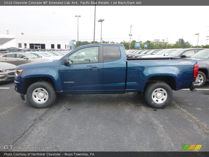  2019 Colorado WT Extended Cab 4x4 Pacific Blue Metallic