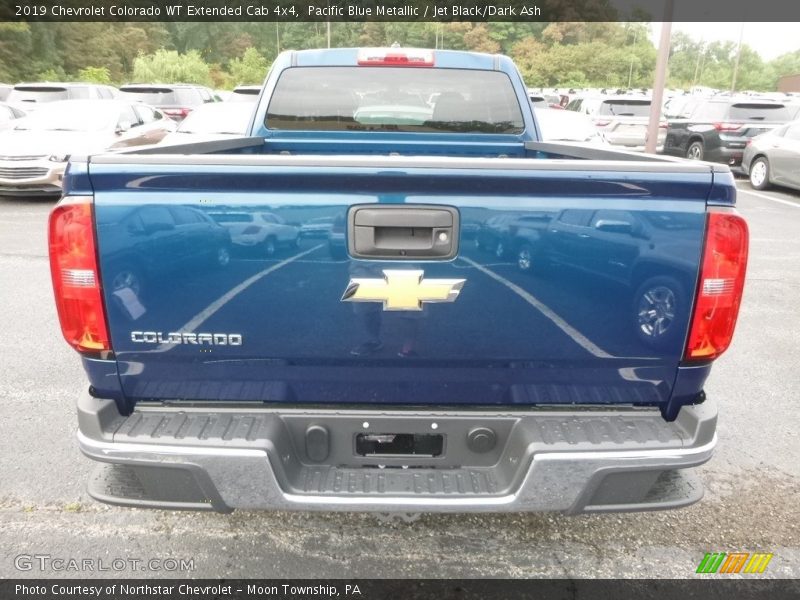 Pacific Blue Metallic / Jet Black/Dark Ash 2019 Chevrolet Colorado WT Extended Cab 4x4