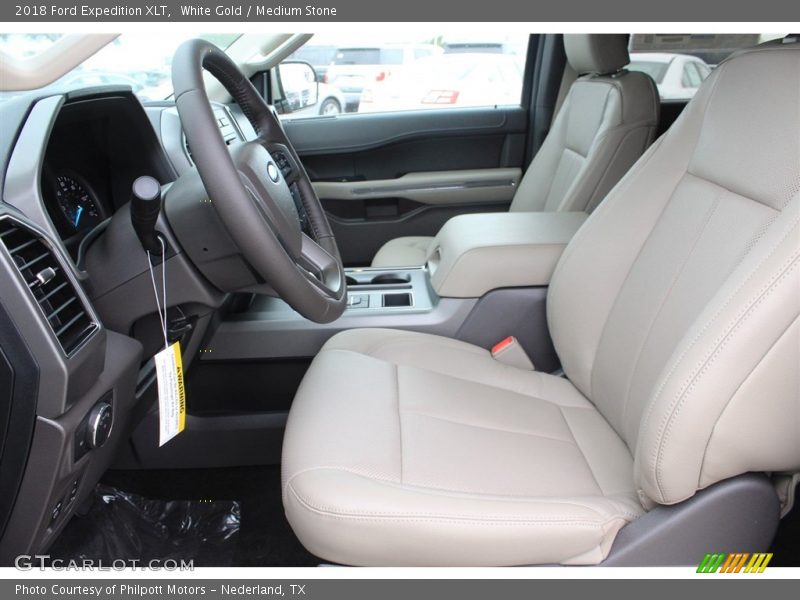 Front Seat of 2018 Expedition XLT