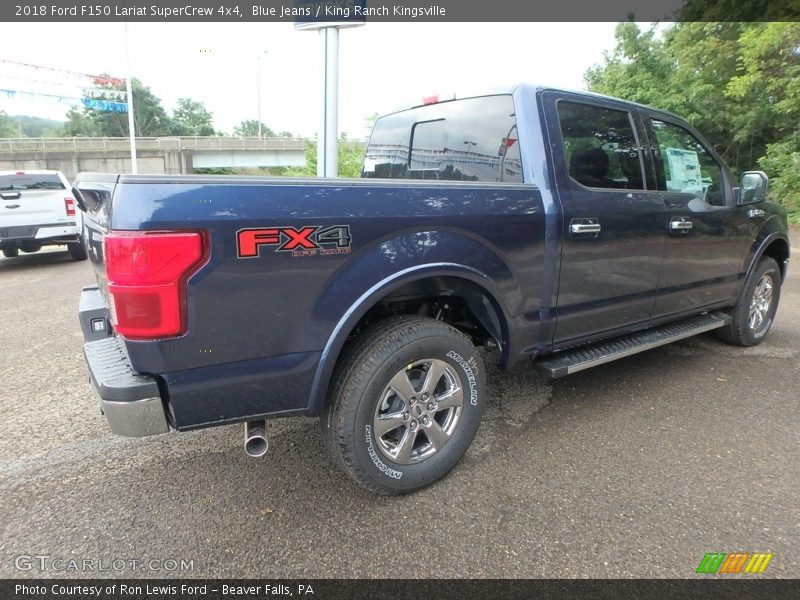 Blue Jeans / King Ranch Kingsville 2018 Ford F150 Lariat SuperCrew 4x4