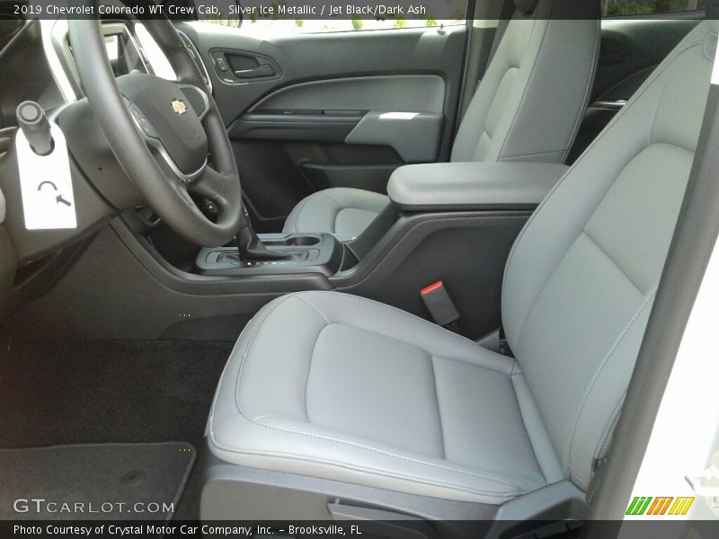  2019 Colorado WT Crew Cab Jet Black/Dark Ash Interior