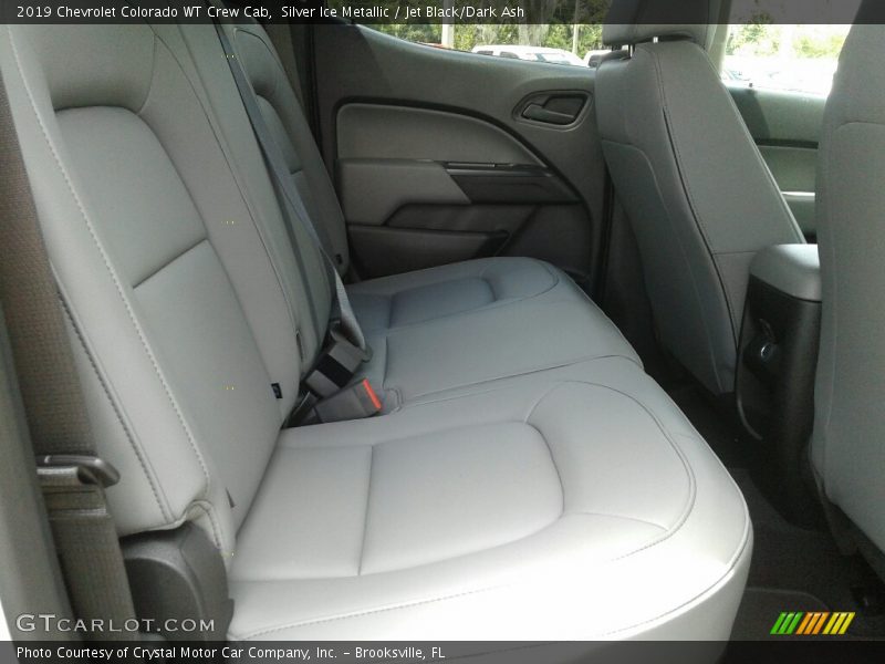 Silver Ice Metallic / Jet Black/Dark Ash 2019 Chevrolet Colorado WT Crew Cab