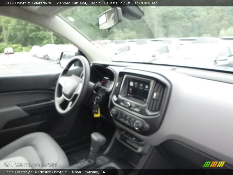 Pacific Blue Metallic / Jet Black/Dark Ash 2019 Chevrolet Colorado WT Extended Cab 4x4