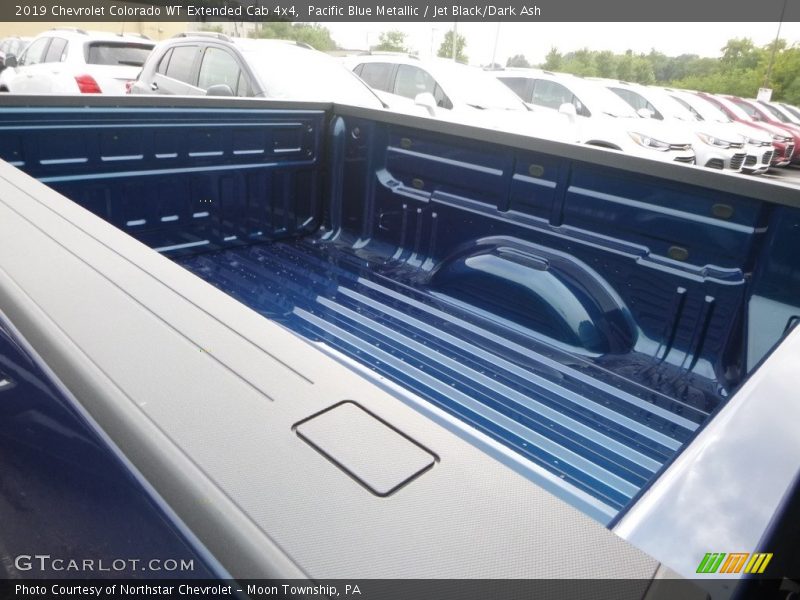 Pacific Blue Metallic / Jet Black/Dark Ash 2019 Chevrolet Colorado WT Extended Cab 4x4