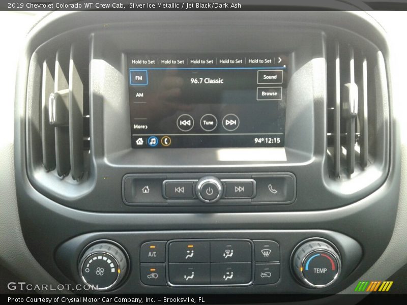 Controls of 2019 Colorado WT Crew Cab