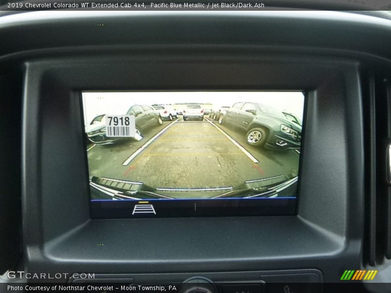 Pacific Blue Metallic / Jet Black/Dark Ash 2019 Chevrolet Colorado WT Extended Cab 4x4