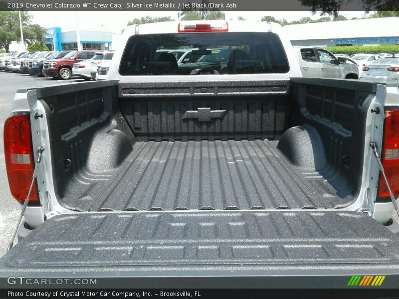 Silver Ice Metallic / Jet Black/Dark Ash 2019 Chevrolet Colorado WT Crew Cab