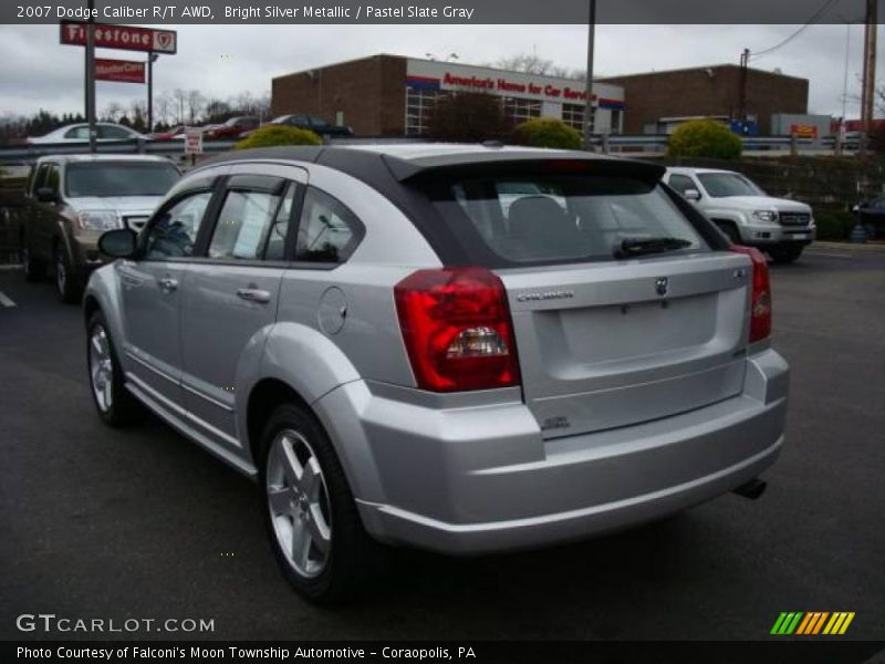 Bright Silver Metallic / Pastel Slate Gray 2007 Dodge Caliber R/T AWD