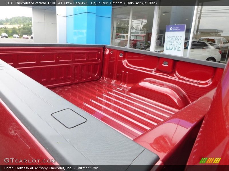 Cajun Red Tintcoat / Dark Ash/Jet Black 2018 Chevrolet Silverado 1500 WT Crew Cab 4x4