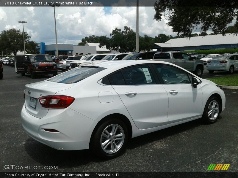 Summit White / Jet Black 2018 Chevrolet Cruze LT
