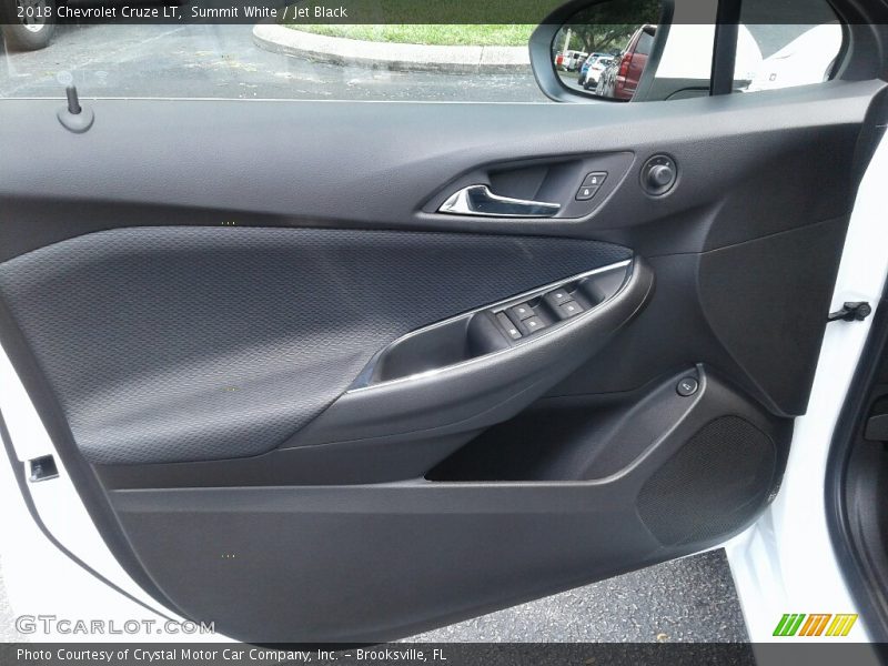 Summit White / Jet Black 2018 Chevrolet Cruze LT