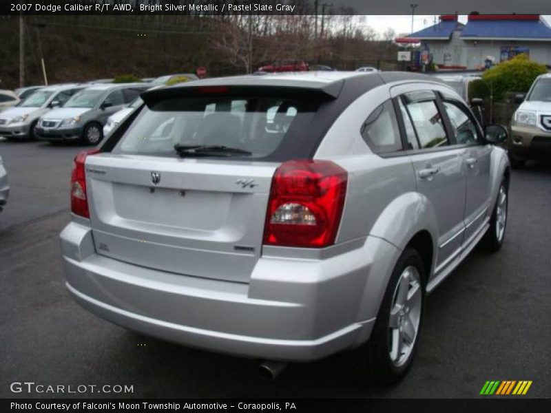 Bright Silver Metallic / Pastel Slate Gray 2007 Dodge Caliber R/T AWD