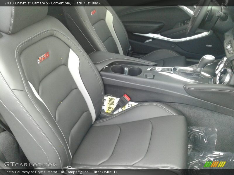 Black / Jet Black 2018 Chevrolet Camaro SS Convertible