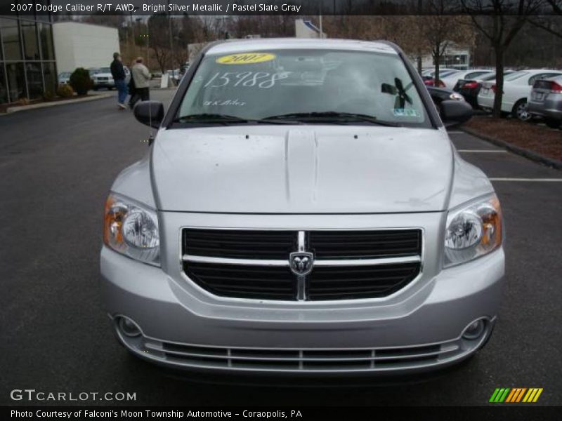 Bright Silver Metallic / Pastel Slate Gray 2007 Dodge Caliber R/T AWD