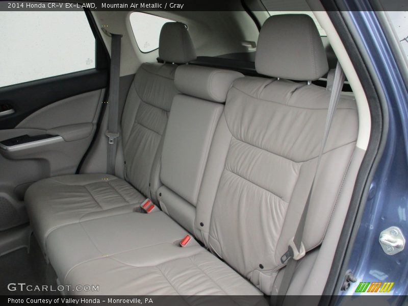 Mountain Air Metallic / Gray 2014 Honda CR-V EX-L AWD