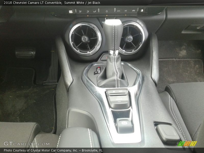 Summit White / Jet Black 2018 Chevrolet Camaro LT Convertible