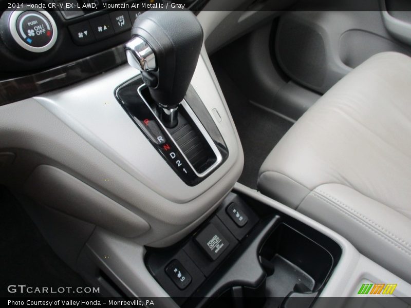 Mountain Air Metallic / Gray 2014 Honda CR-V EX-L AWD