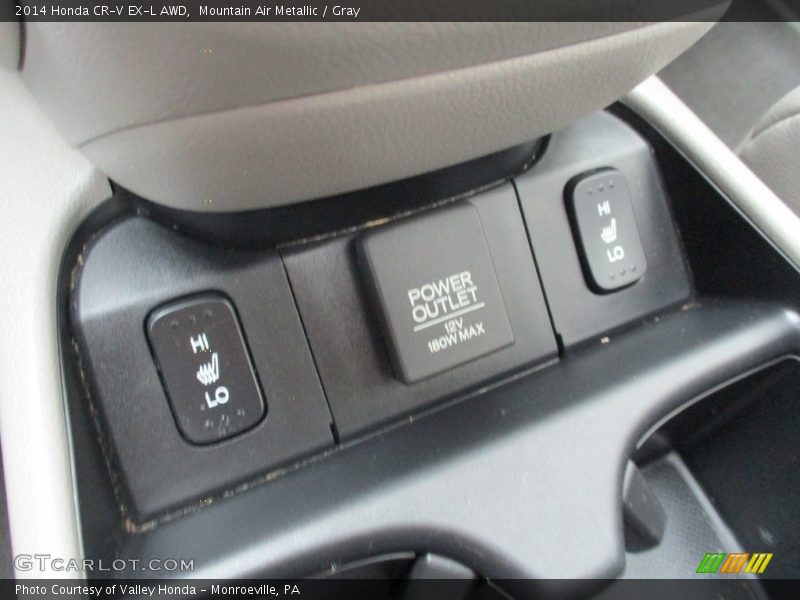 Mountain Air Metallic / Gray 2014 Honda CR-V EX-L AWD