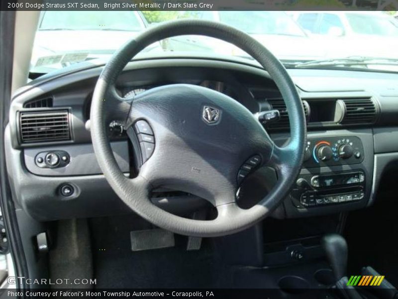 Bright Silver Metallic / Dark Slate Grey 2006 Dodge Stratus SXT Sedan