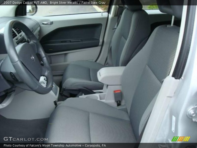 Bright Silver Metallic / Pastel Slate Gray 2007 Dodge Caliber R/T AWD