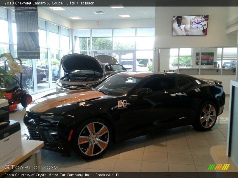 Black / Jet Black 2018 Chevrolet Camaro SS Coupe