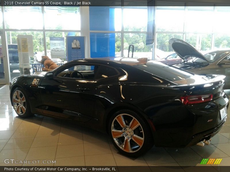 Black / Jet Black 2018 Chevrolet Camaro SS Coupe