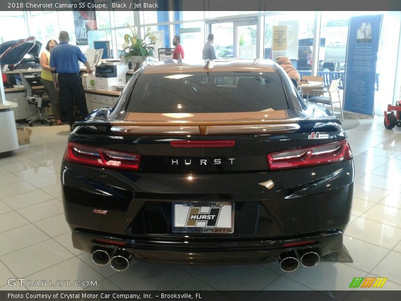 Black / Jet Black 2018 Chevrolet Camaro SS Coupe